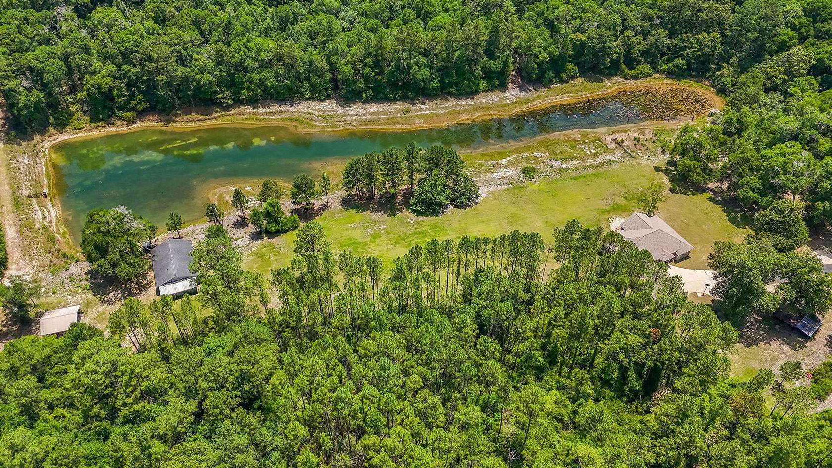 40 Acres of Land with Home for Sale in Crestview, Florida