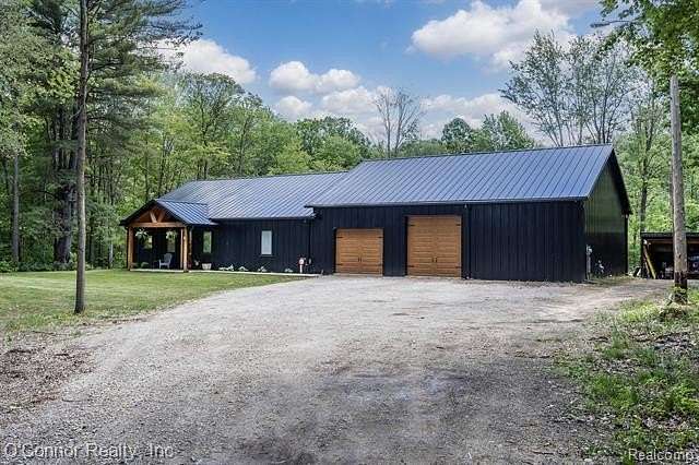19.5 Acres of Recreational Land with Home for Sale in Clyde Township, Michigan