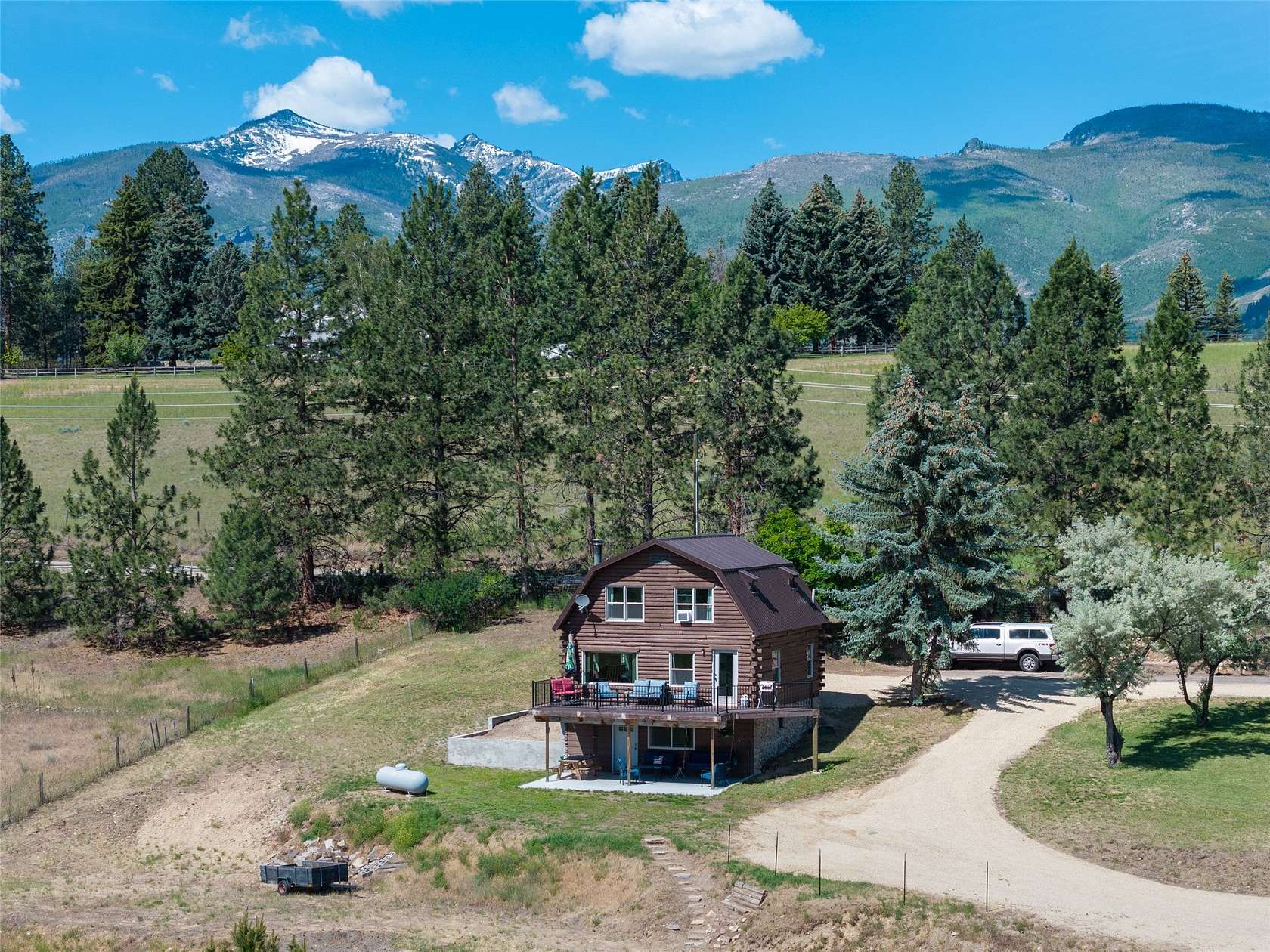 10.3 Acres of Land with Home for Sale in Victor, Montana