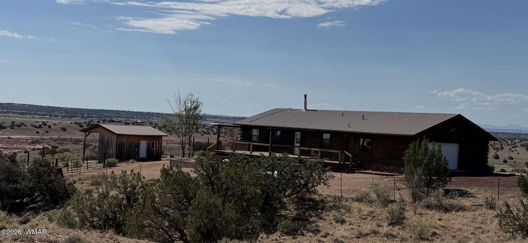 41.9 Acres of Agricultural Land with Home for Sale in Snowflake, Arizona