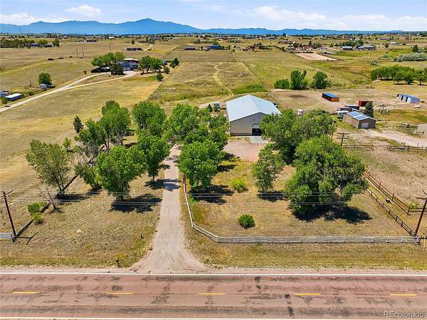 5 Acres of Land with Home for Sale in Peyton, Colorado