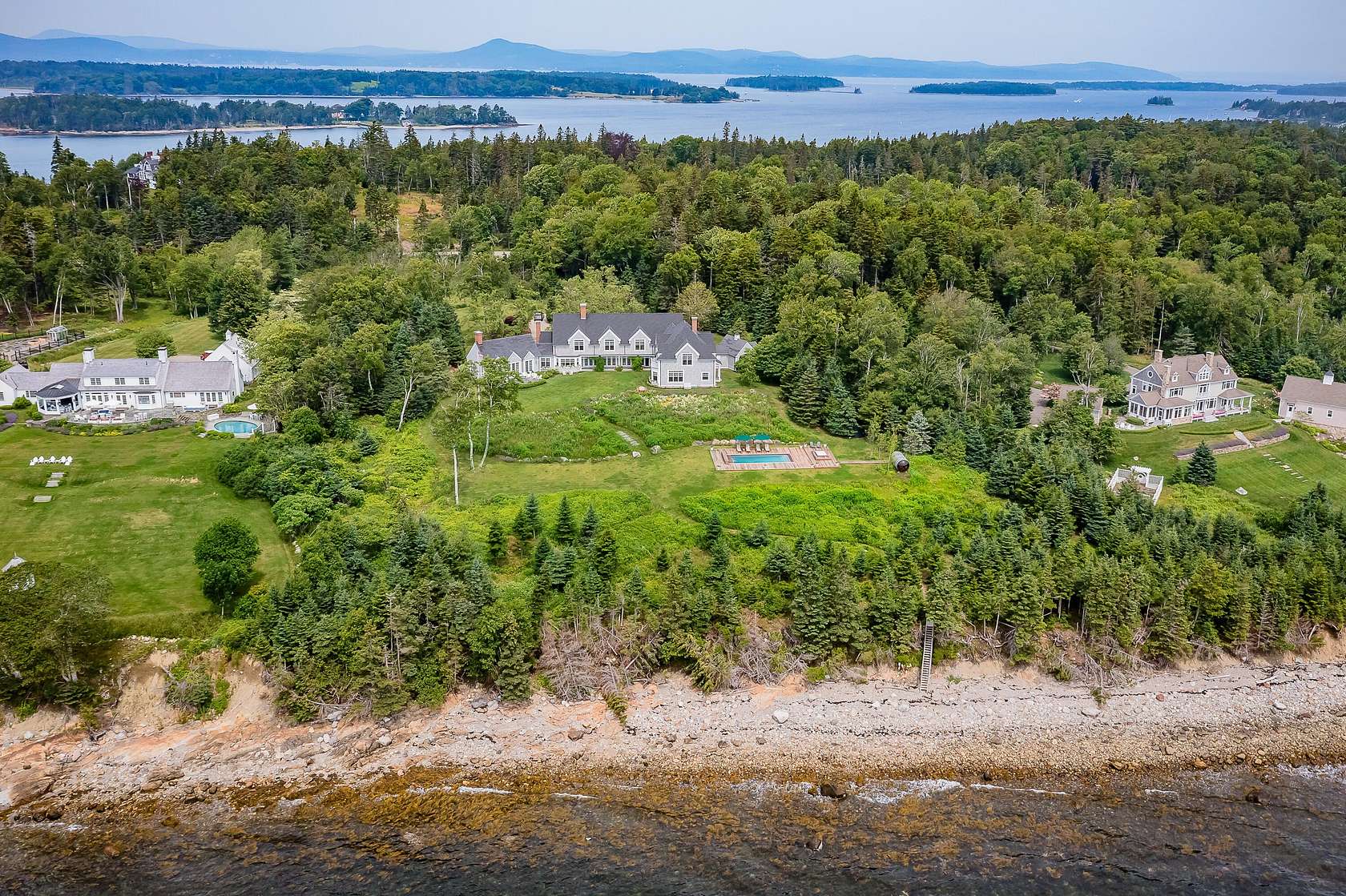 5.25 Acres of Land with Home for Sale in Islesboro, Maine