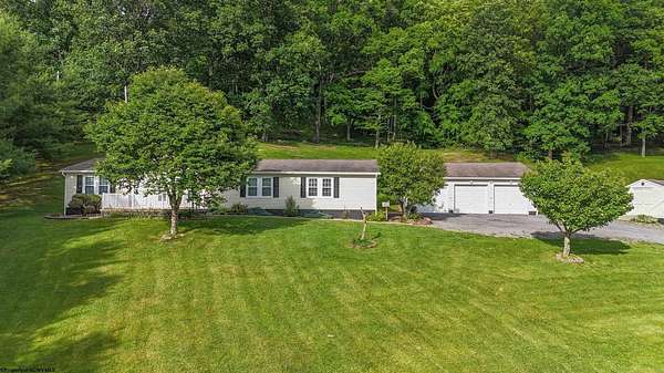 2 Acres of Land with Home for Sale in Grafton, West Virginia