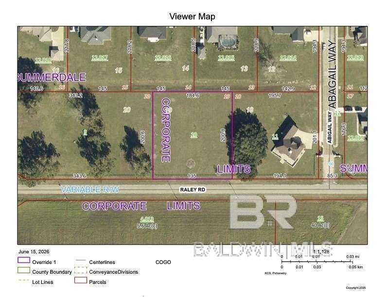 0.85 Acres of Residential Land for Sale in Summerdale, Alabama
