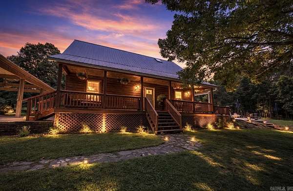 9.33 Acres of Land with Home for Sale in Drasco, Arkansas