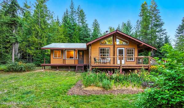 5.1 Acres of Land with Home for Sale in Sandpoint, Idaho
