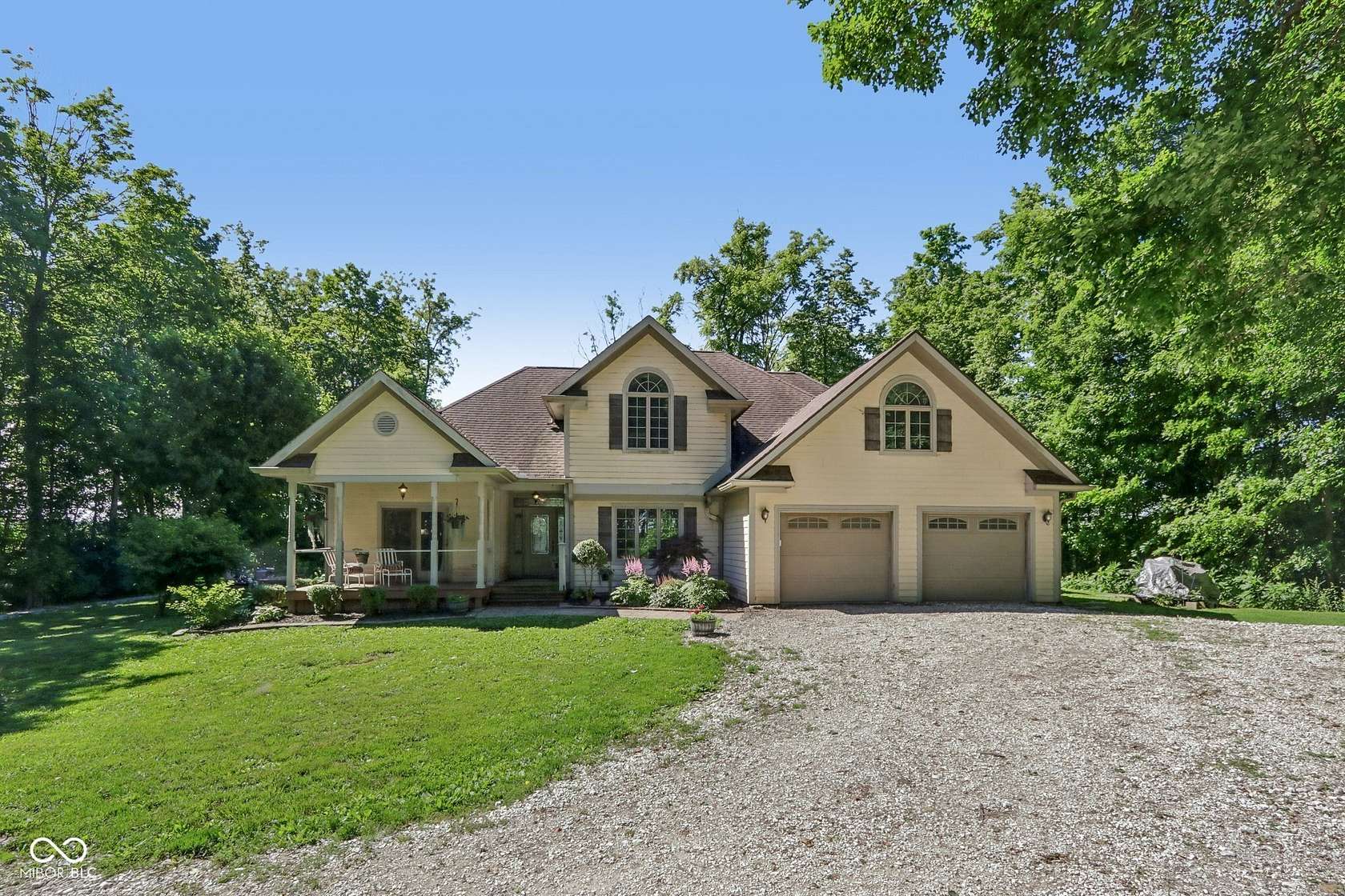 8 Acres of Land with Home for Sale in Summitville, Indiana