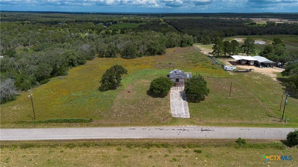 10.4 Acres of Land with Home for Sale in Stockdale, Texas