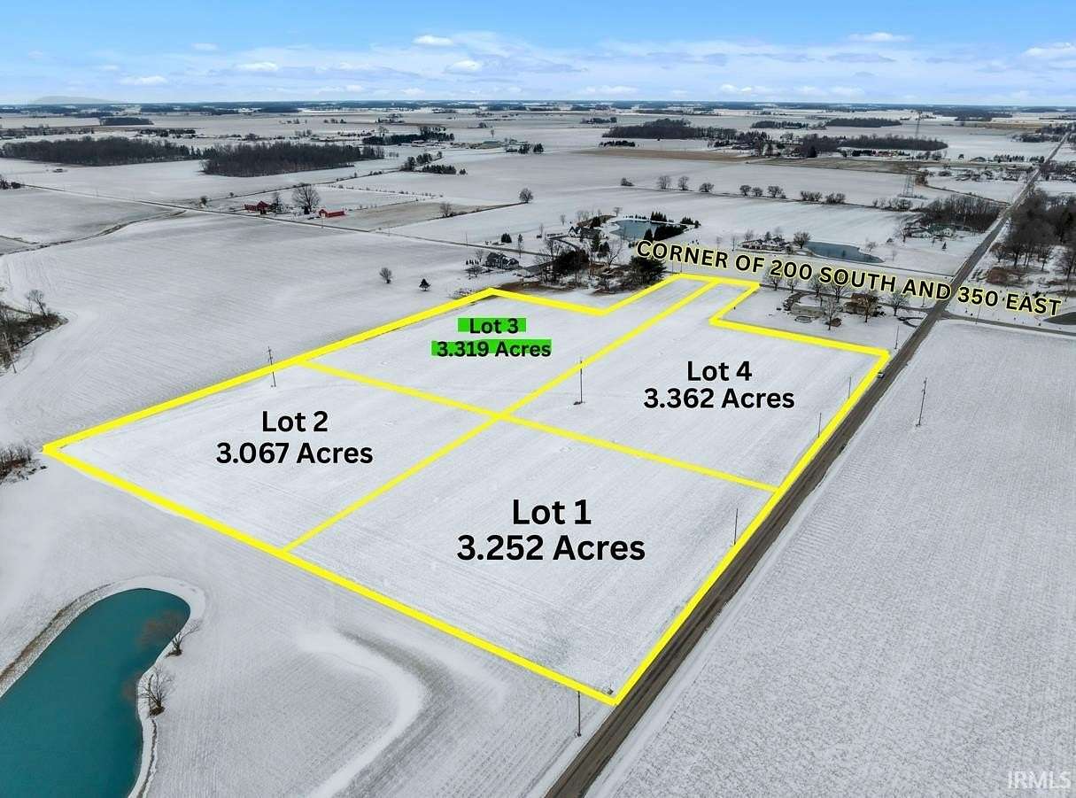 3.32 Acres of Residential Land for Sale in Bluffton, Indiana