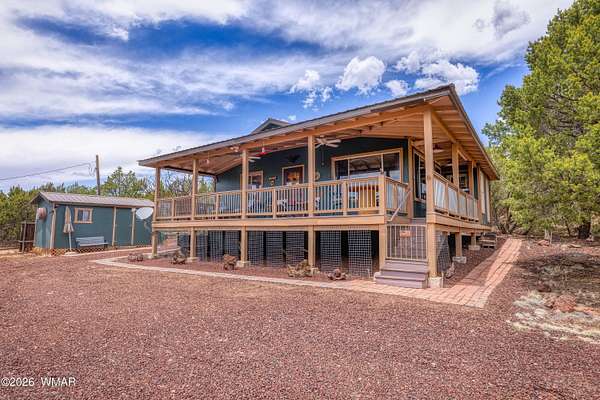 3.5 Acres of Land with Home for Sale in Vernon, Arizona
