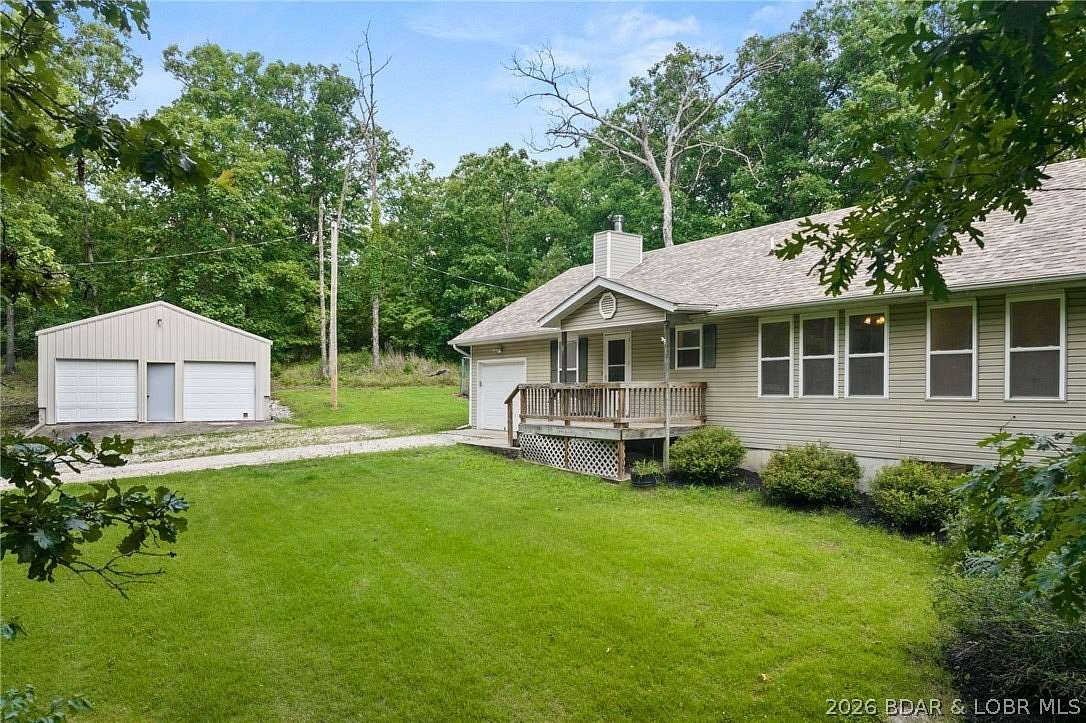 20.5 Acres of Recreational Land with Home for Sale in Eldon, Missouri