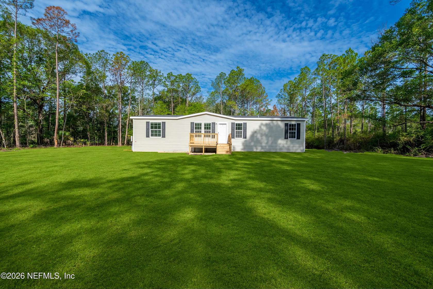 4.13 Acres of Land with Home for Sale in Starke, Florida