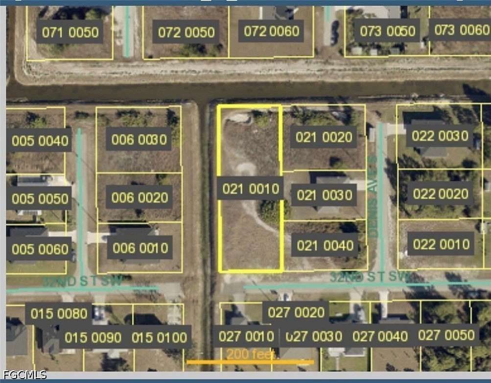 0.6 Acres of Residential Land for Sale in Lehigh Acres, Florida