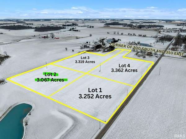 3 Acres of Residential Land for Sale in Bluffton, Indiana