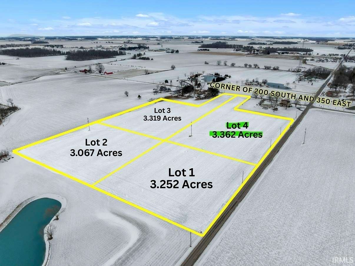 3.36 Acres of Residential Land for Sale in Bluffton, Indiana