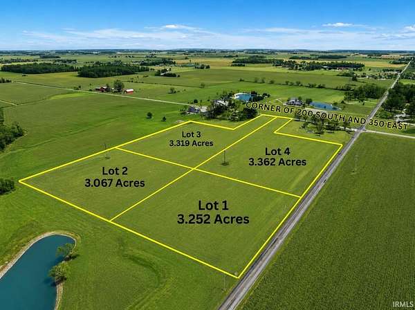 3.36 Acres of Residential Land for Sale in Bluffton, Indiana