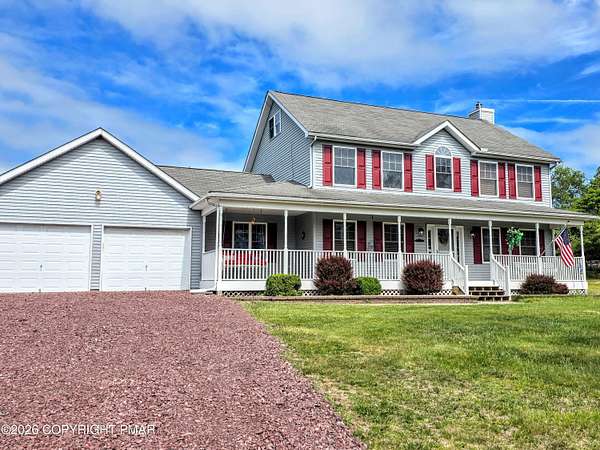 4 Acres of Land with Home for Sale in Albrightsville, Pennsylvania