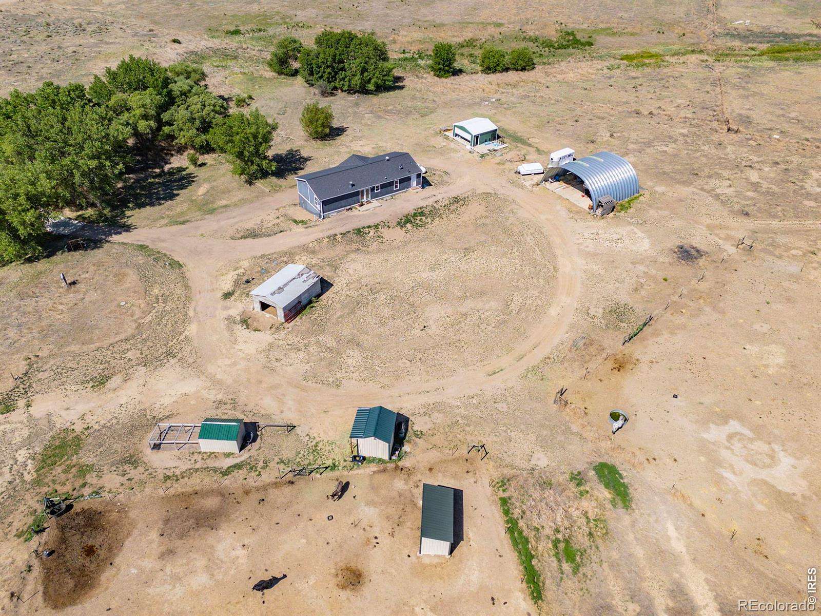 42.7 Acres of Land with Home for Sale in Eaton, Colorado