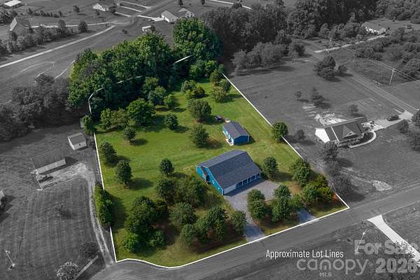 2.58 Acres of Land with Home for Sale in Crouse, North Carolina