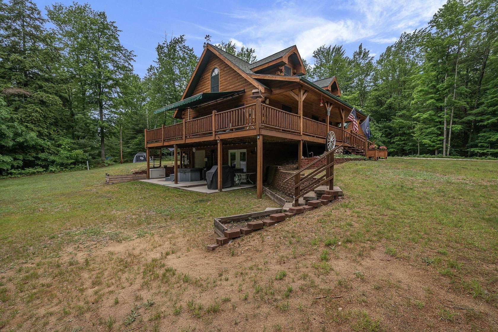 20 Acres of Recreational Land with Home for Sale in Cadillac, Michigan
