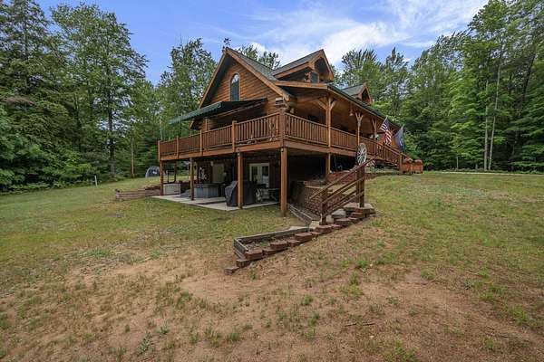 20 Acres of Recreational Land with Home for Sale in Cadillac, Michigan