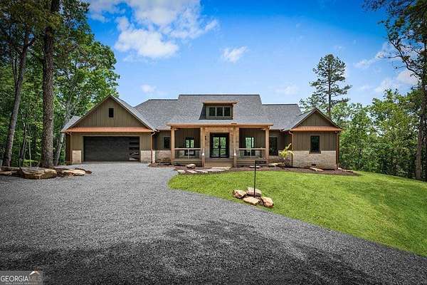 3 Acres of Land with Home for Sale in Mineral Bluff, Georgia