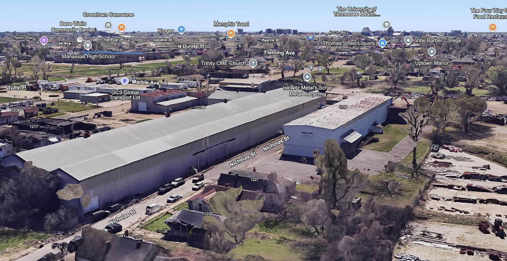4.75 Acres of Commercial Land for Sale in Memphis, Tennessee
