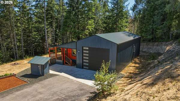 2.12 Acres of Land with Home for Sale in North Bend, Oregon
