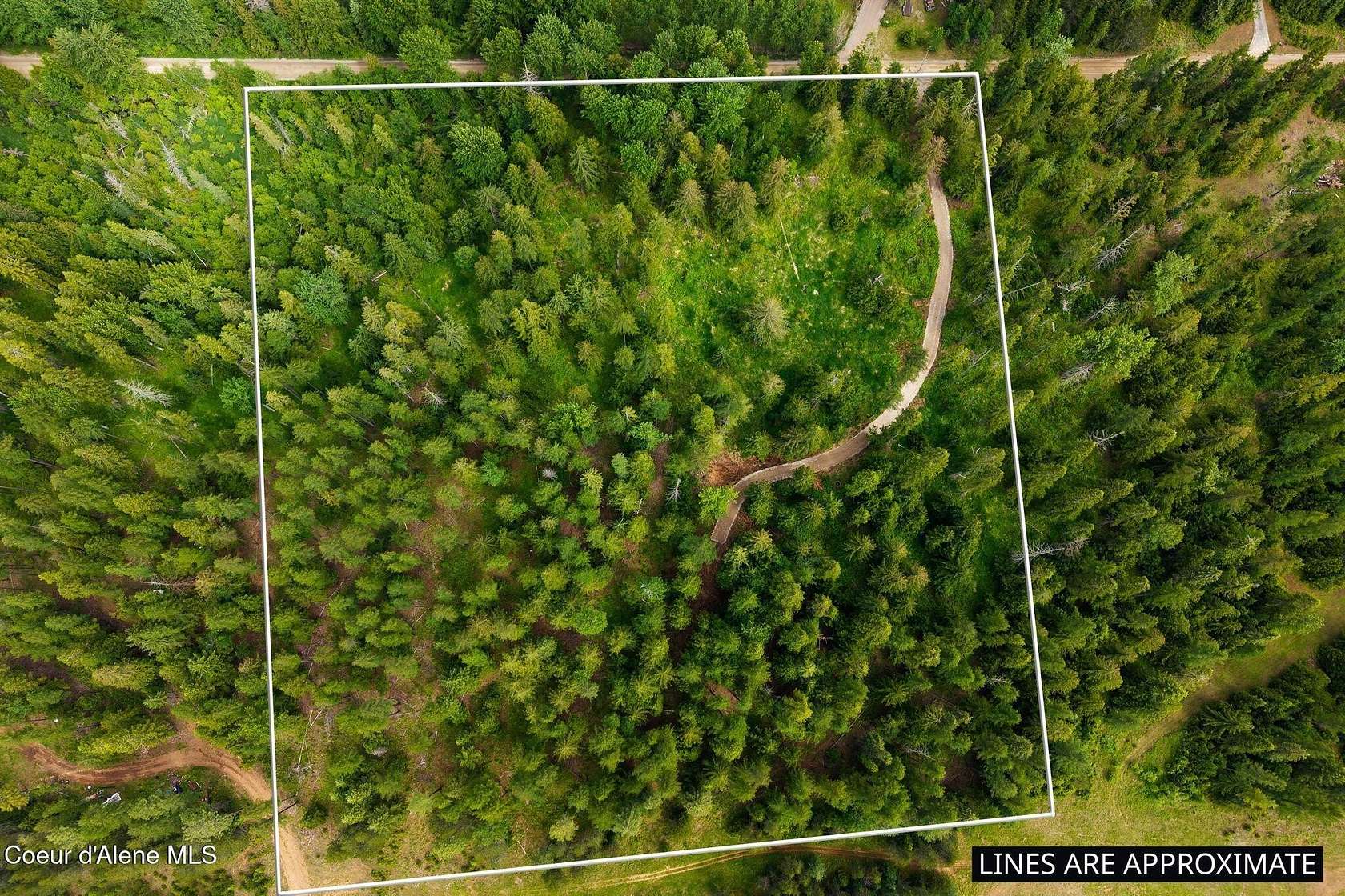 10 Acres of Agricultural Land for Sale in Sandpoint, Idaho