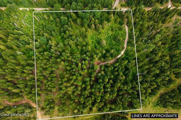 10 Acres of Agricultural Land for Sale in Sandpoint, Idaho