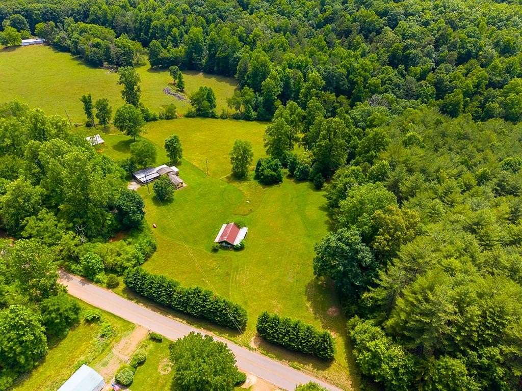 6.86 Acres of Land with Home for Sale in Franklin, North Carolina