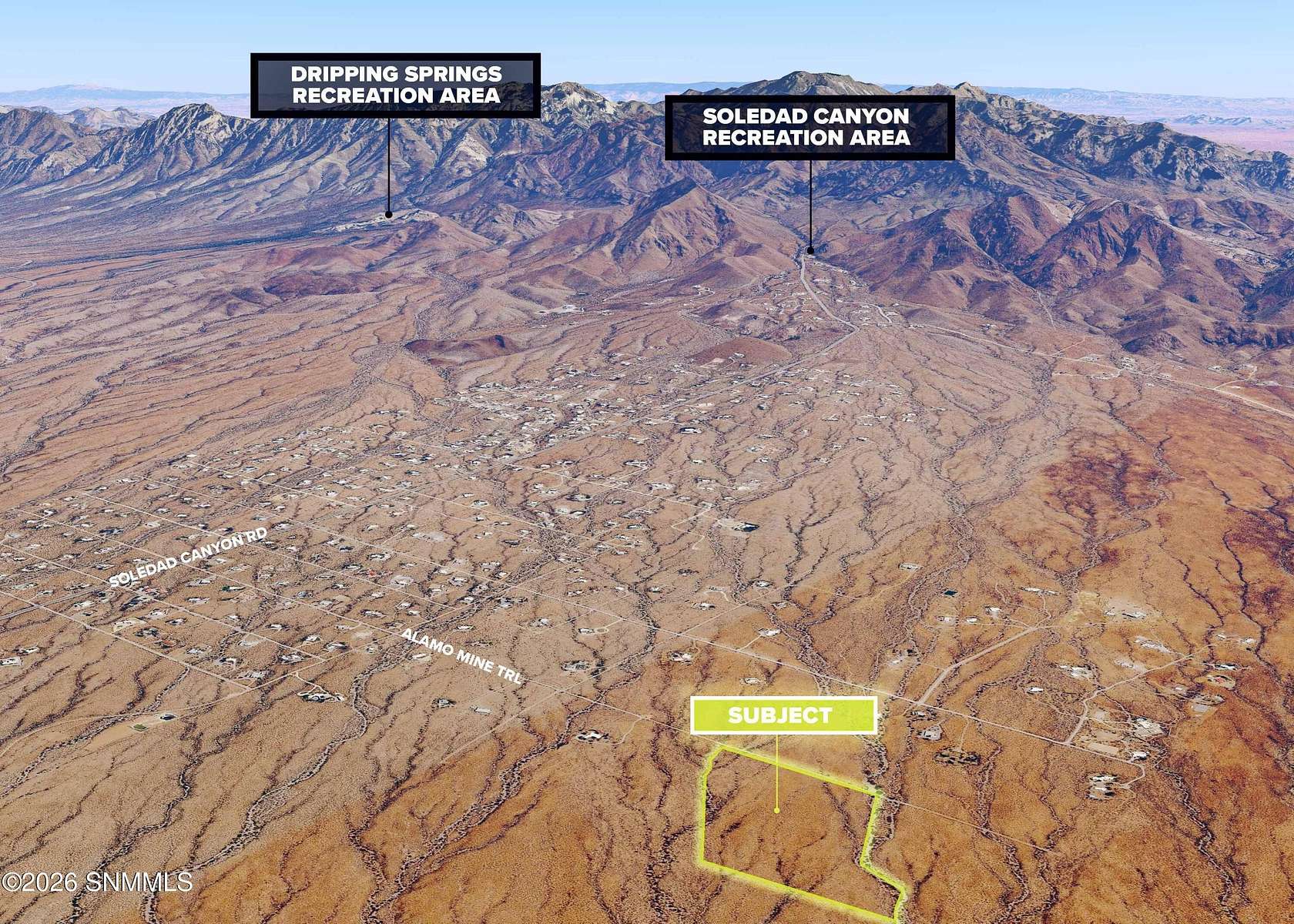 36.3 Acres of Recreational Land for Sale in Las Cruces, New Mexico