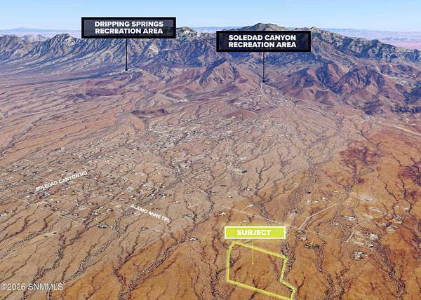 36.3 Acres of Recreational Land for Sale in Las Cruces, New Mexico