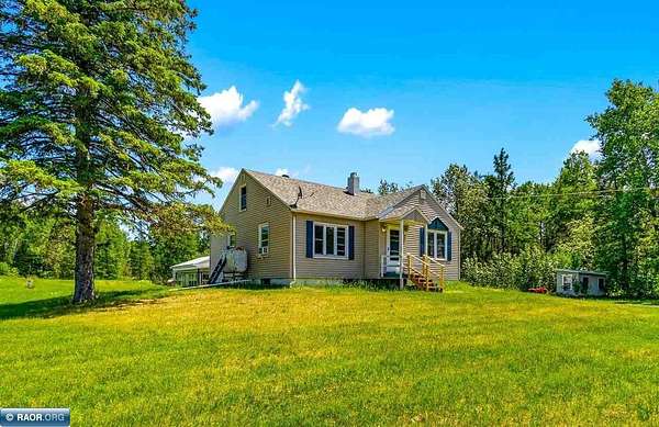 7 Acres of Land with Home for Sale in Forbes, Minnesota