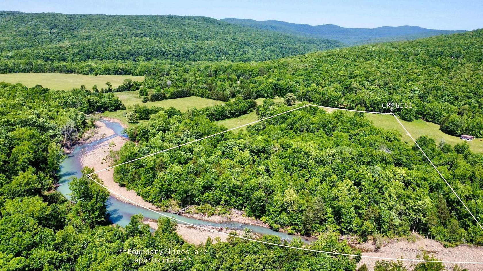 16.9 Acres of Recreational & Residential Land for Sale in Pettigrew, Arkansas