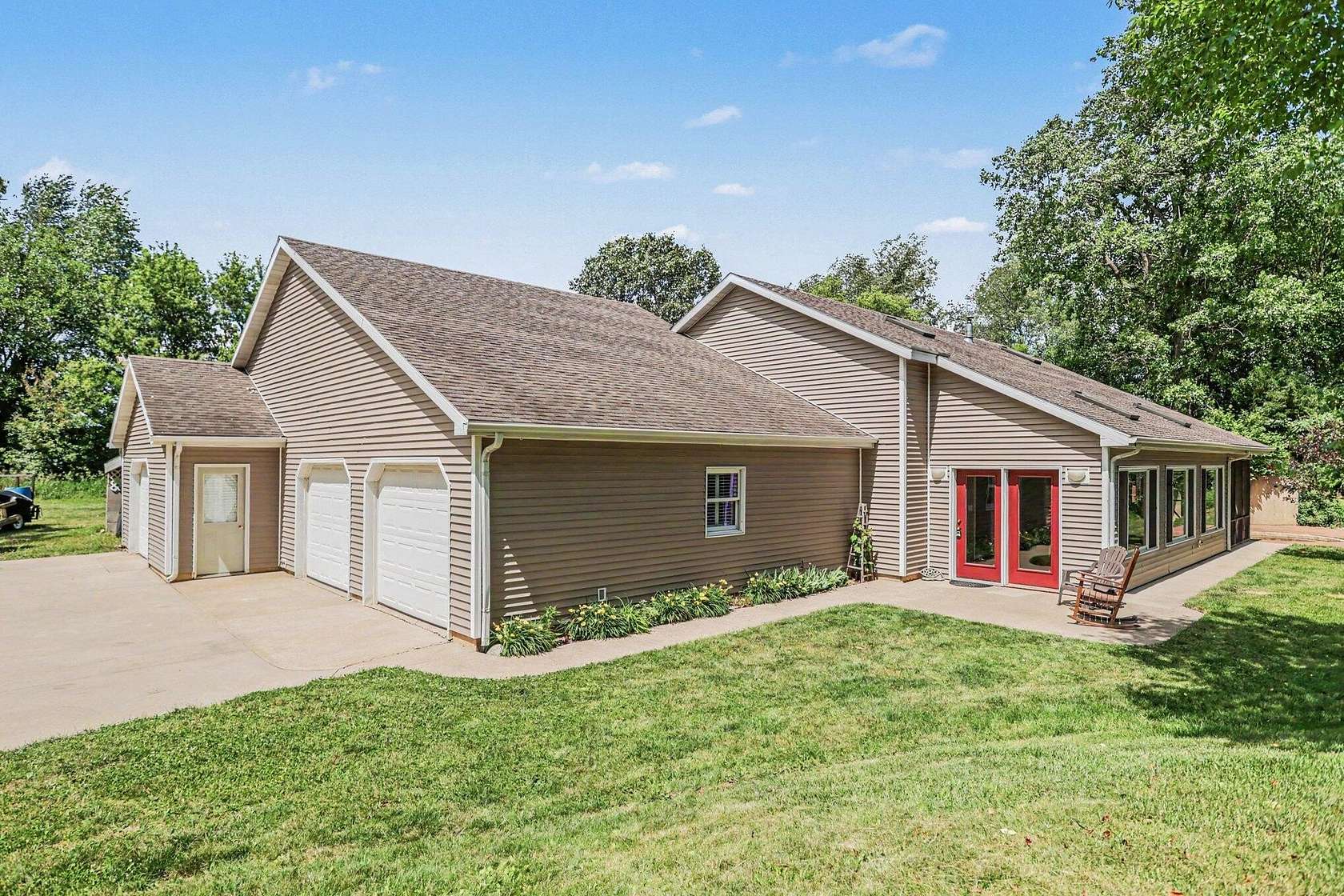 10.8 Acres of Land with Home for Sale in Ceresco, Michigan