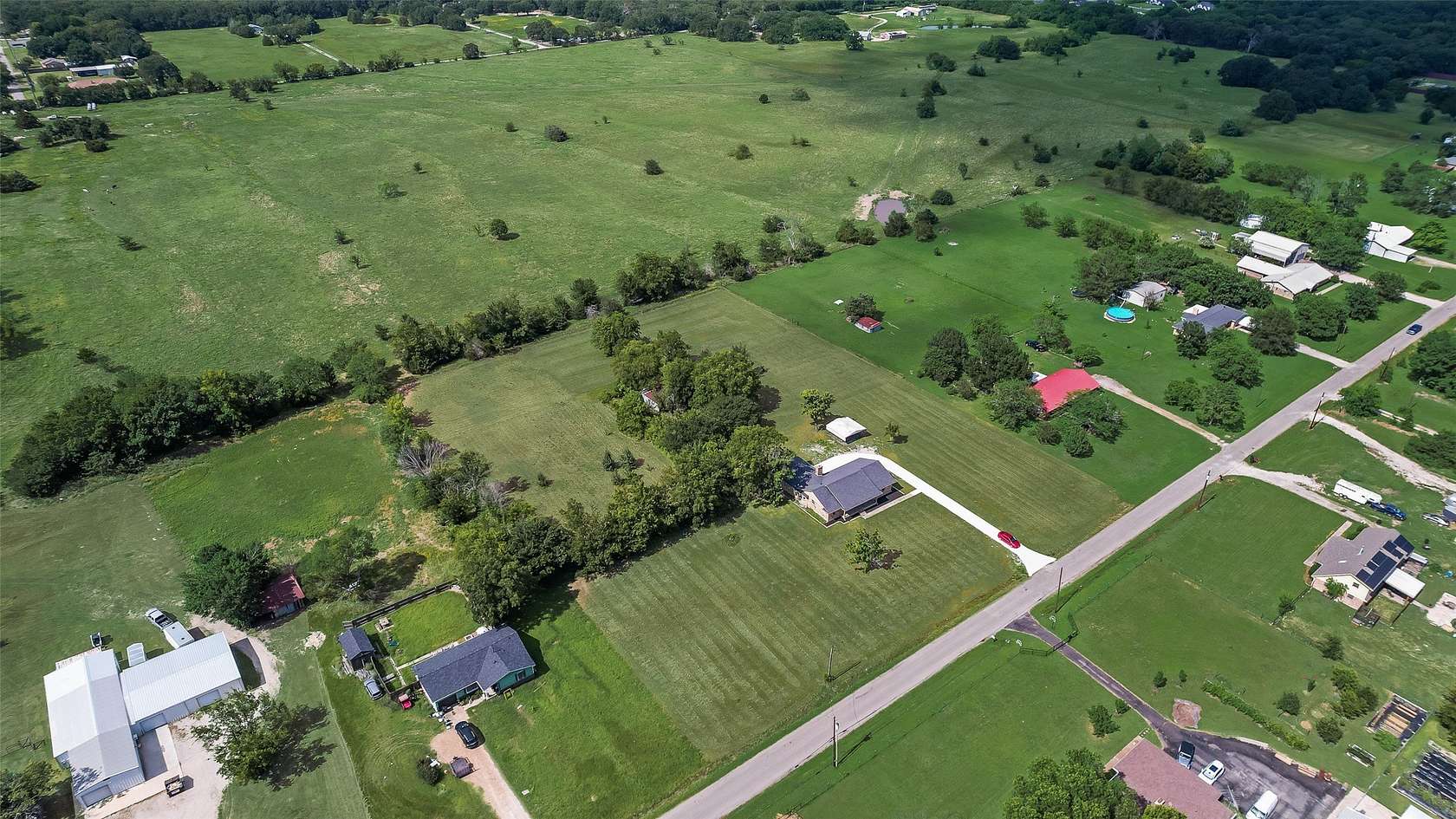 3.57 Acres of Land with Home for Sale in Greenville, Texas