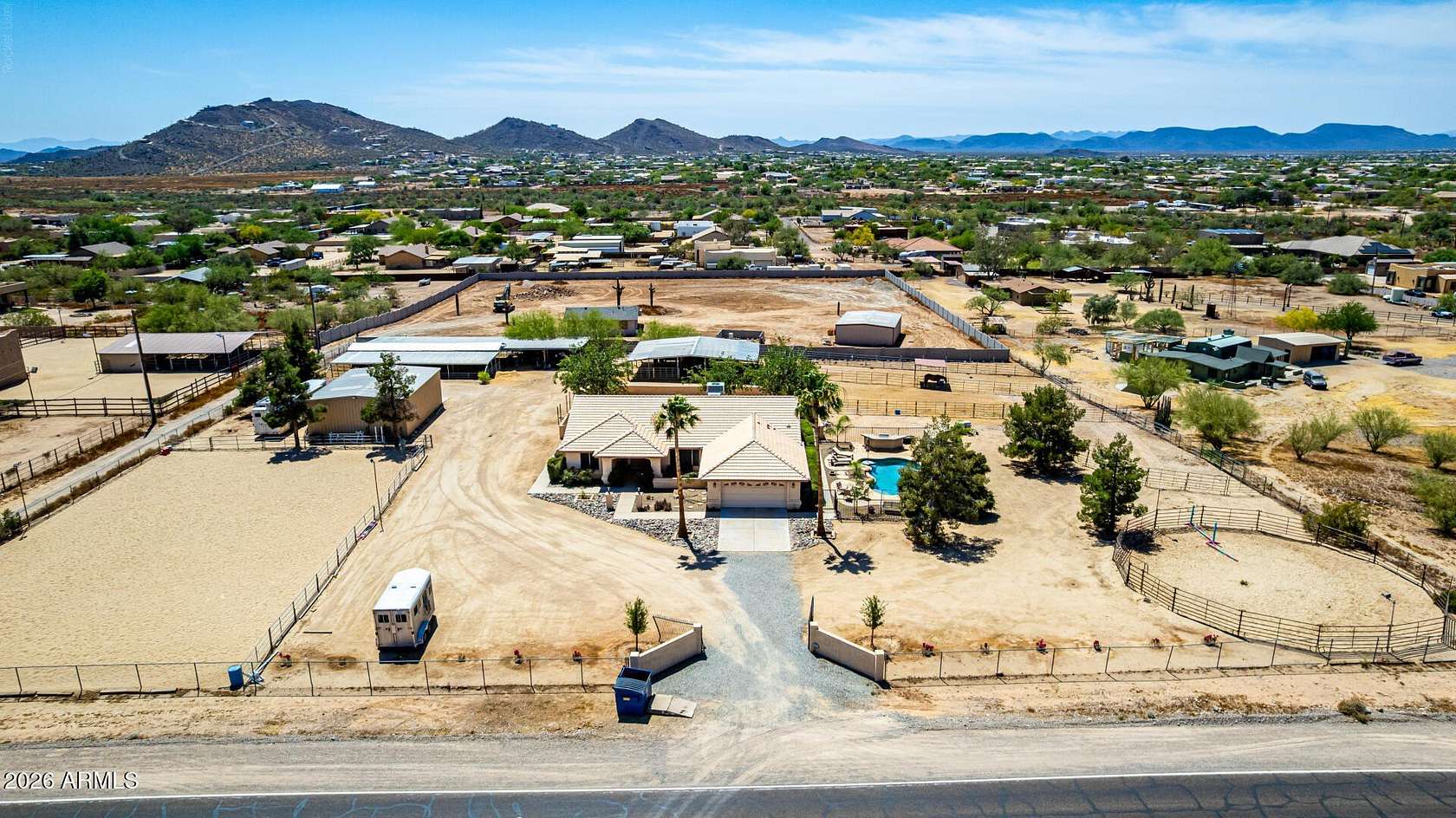 2.2 Acres of Land with Home for Sale in Phoenix, Arizona
