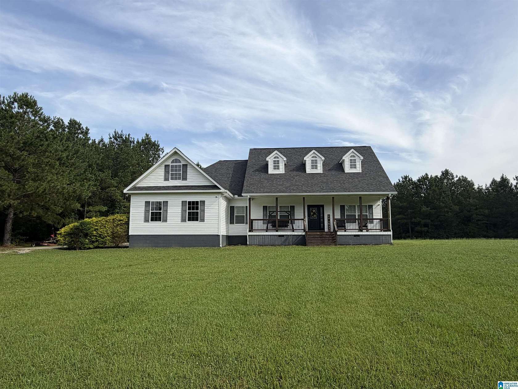 15 Acres of Recreational Land with Home for Sale in Ashville, Alabama