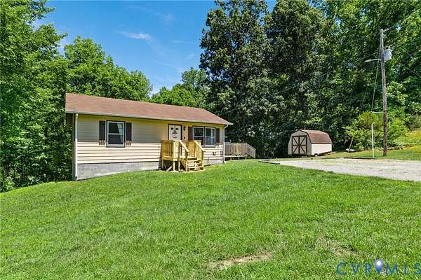 5 Acres of Land with Home for Sale in Cumberland, Virginia
