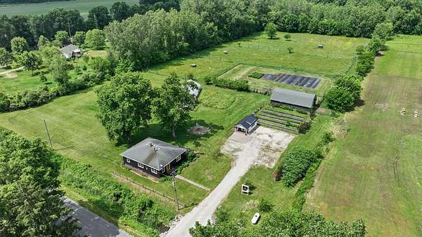 8.34 Acres of Land with Home for Sale in Baroda, Michigan