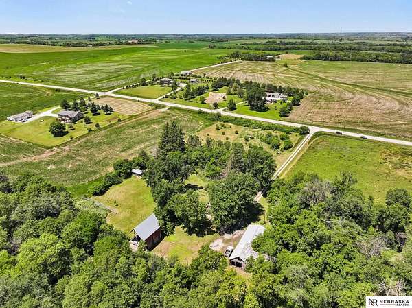 9 Acres of Land with Home for Sale in Louisville, Nebraska