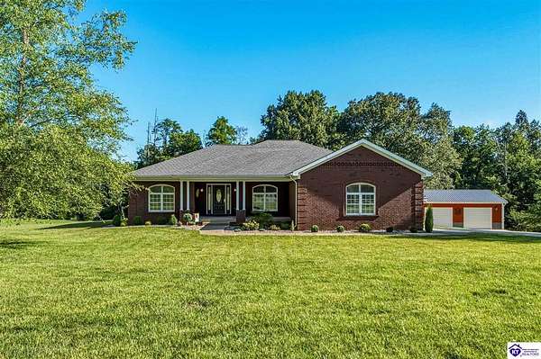 1.5 Acres of Land with Home for Sale in Brandenburg, Kentucky