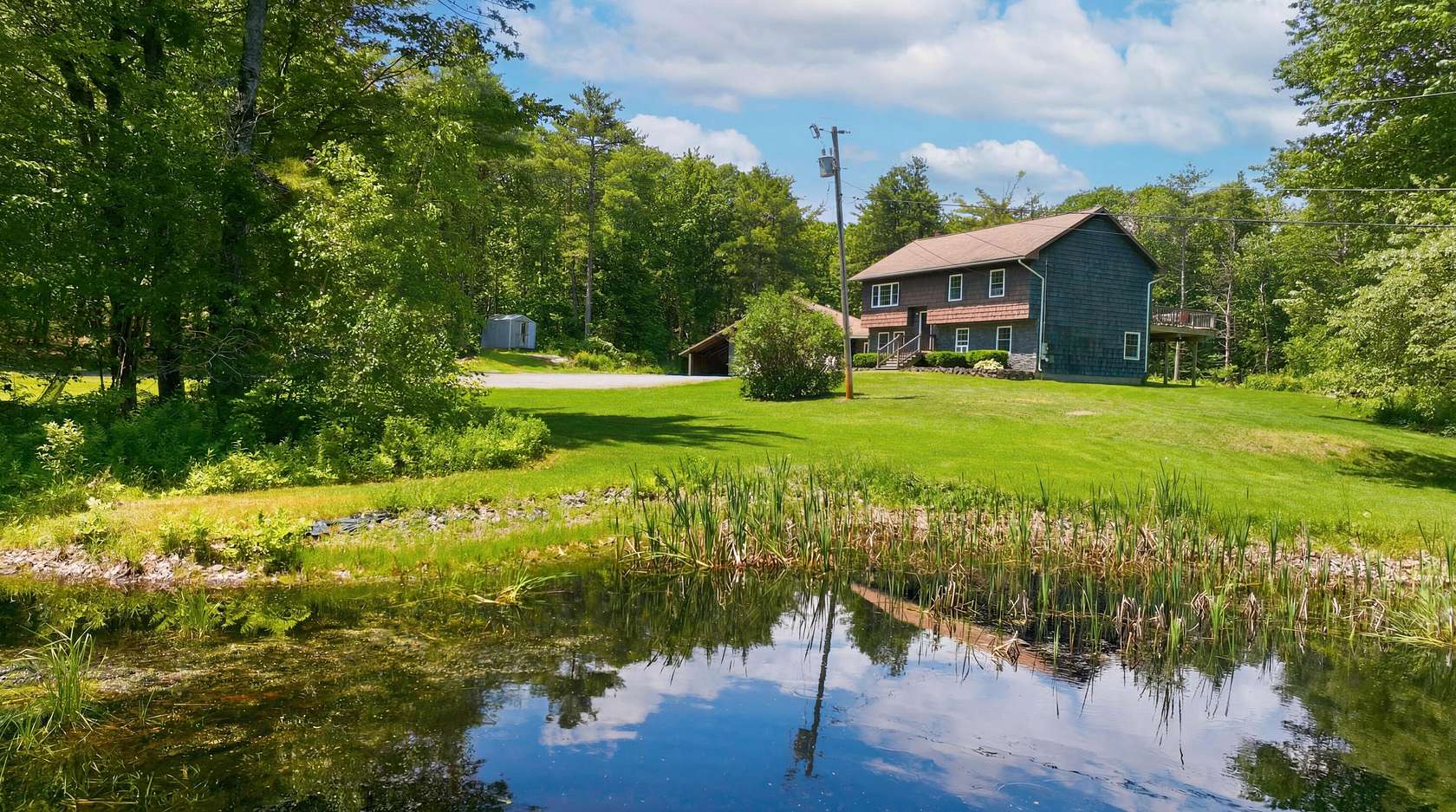 15 Acres of Land with Home for Sale in Turner, Maine