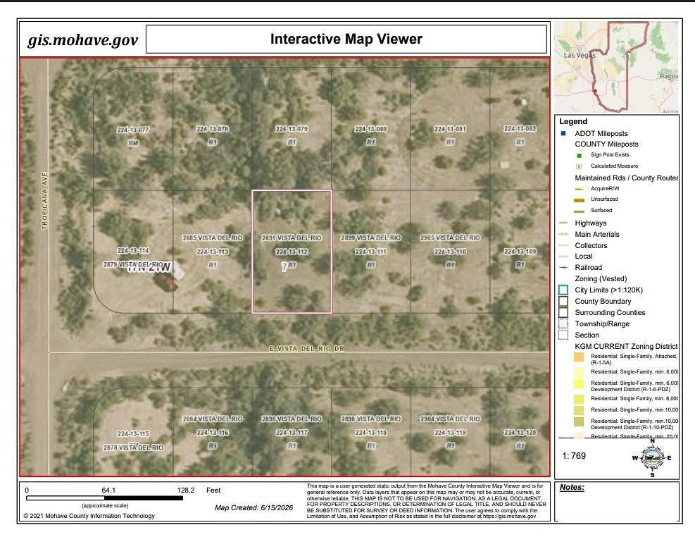 0.15 Acres of Residential Land for Sale in Mohave Valley, Arizona