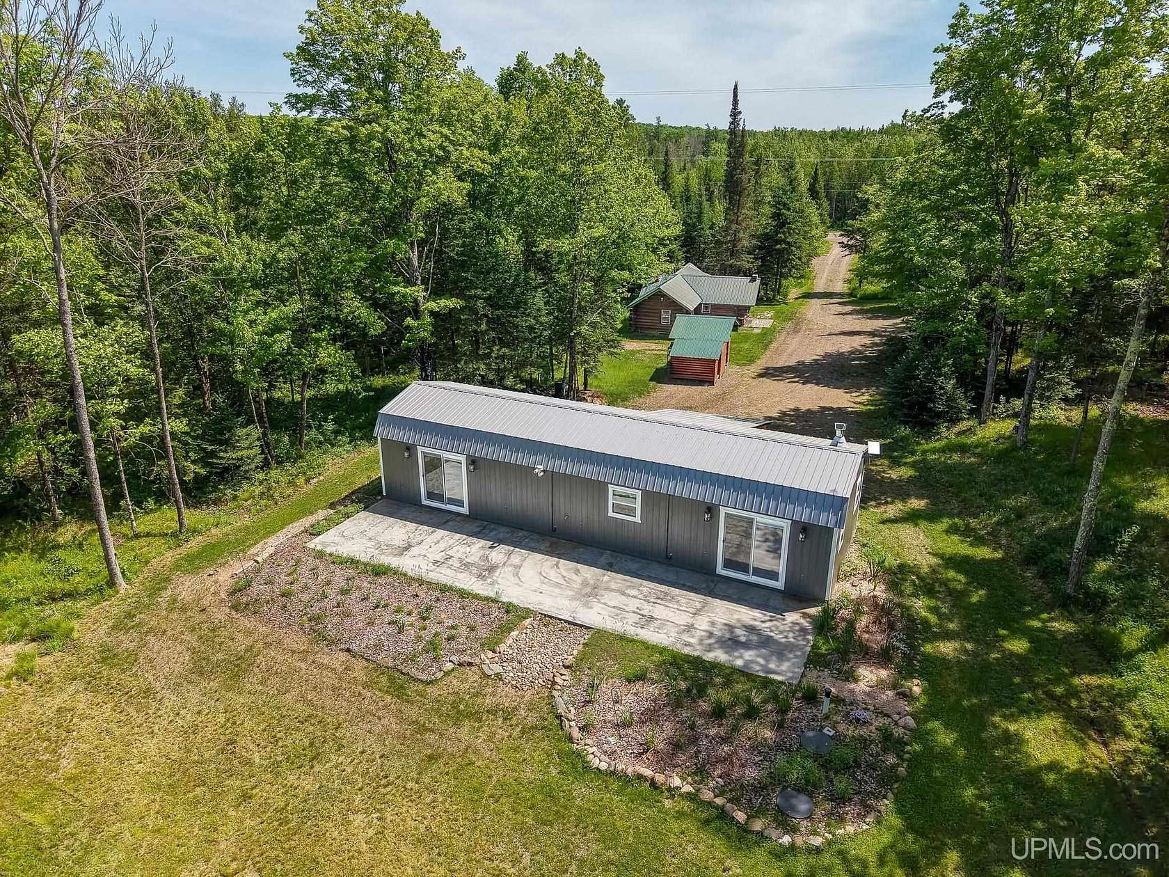 21.6 Acres of Recreational Land with Home for Sale in Butternut, Wisconsin