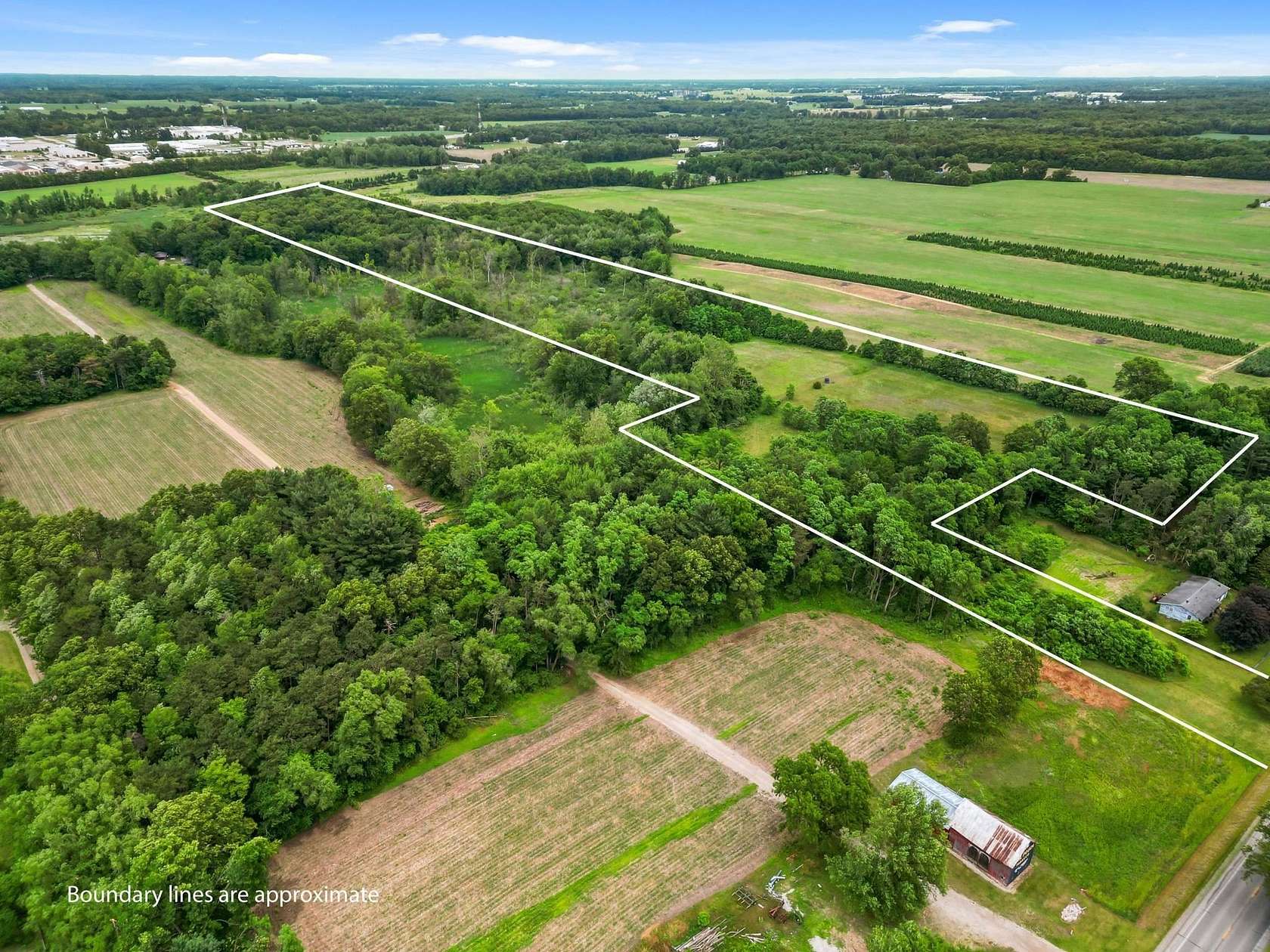 28 Acres of Land for Sale in Bristol, Indiana