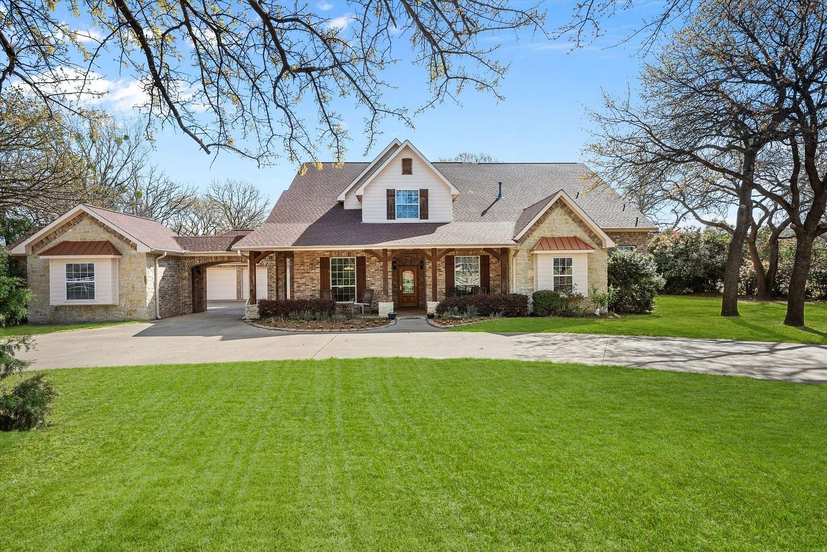 2 Acres of Land with Home for Sale in Flower Mound, Texas