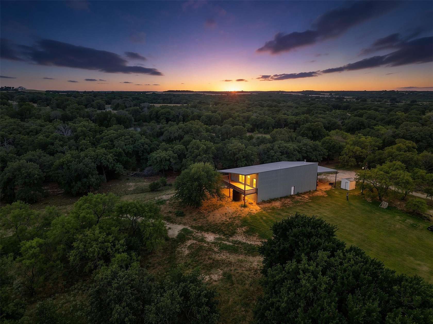 23.1 Acres of Land with Home for Sale in Lipan, Texas