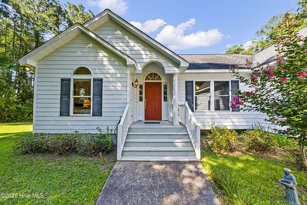 10.2 Acres of Land with Home for Sale in Oriental, North Carolina